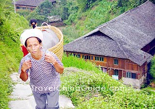 Zhuang Minority People 